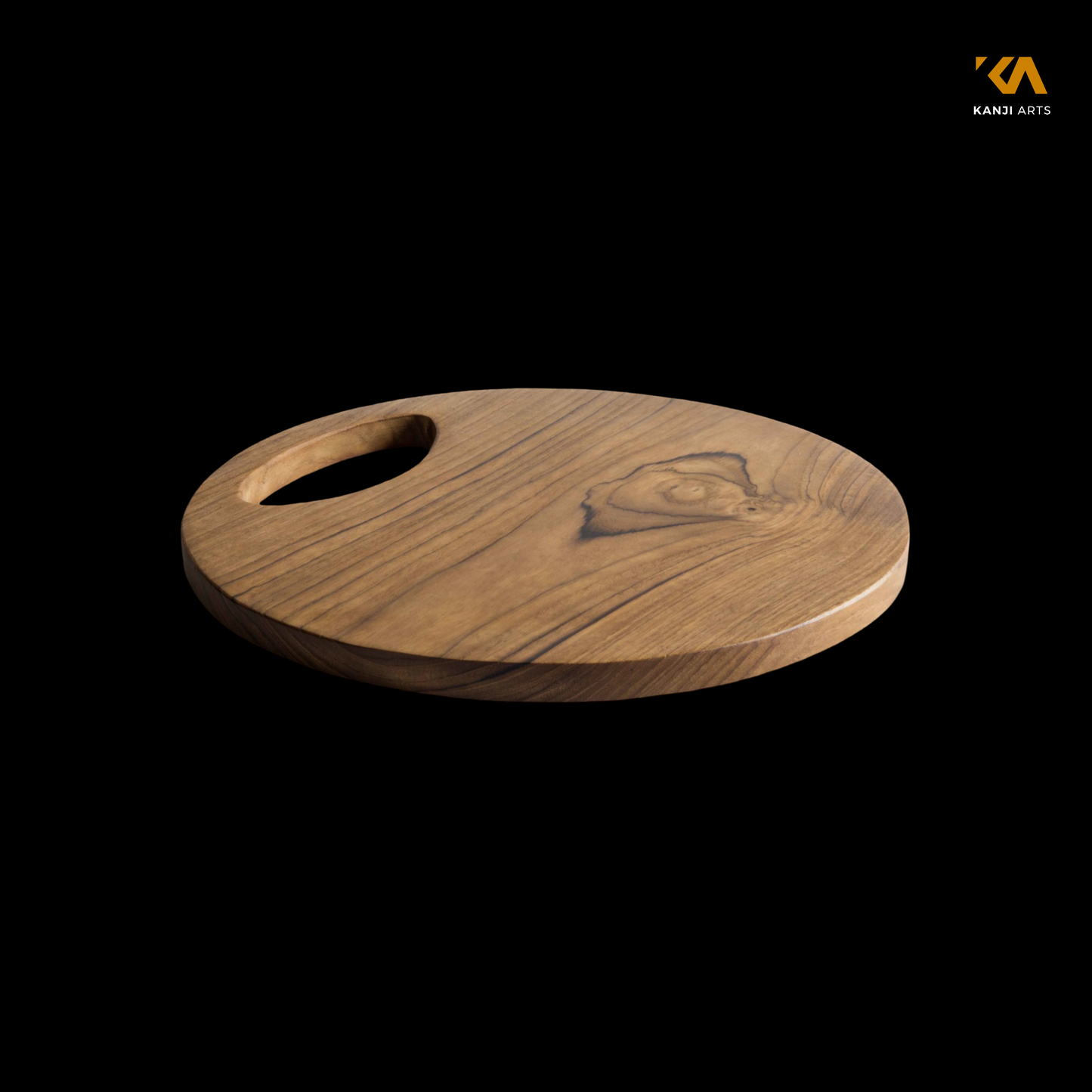 Cutting Board, Round Chopping Board, Teak Wood Boards